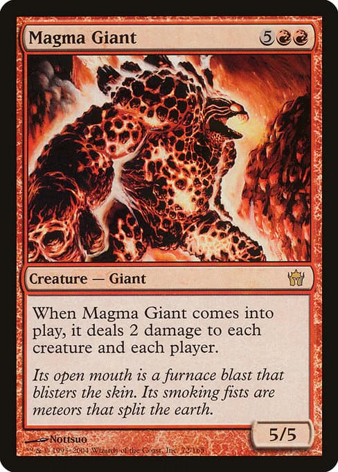 Magma Giant from Fifth Dawn (Rare)
