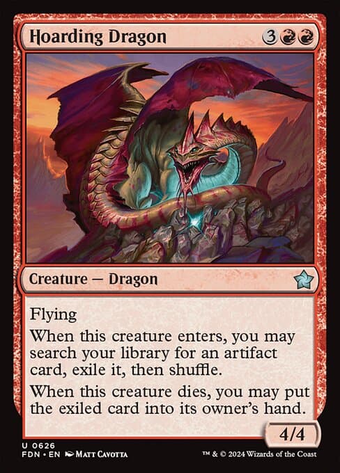 Hoarding Dragon from Foundations (Uncommon)