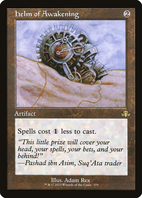 Helm of Awakening from Dominaria Remastered (Rare)