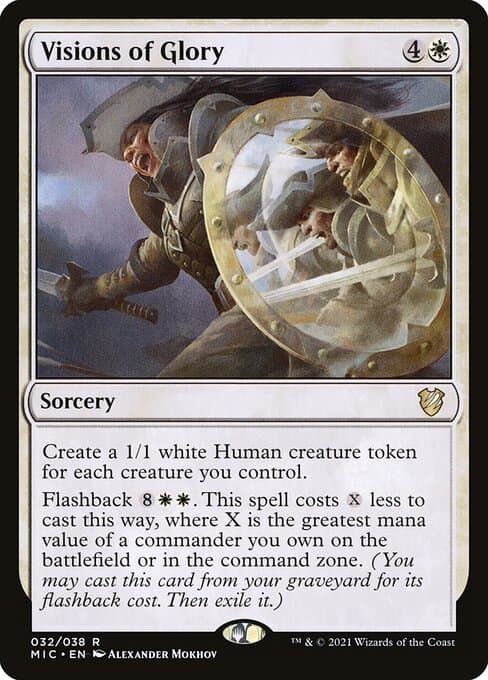 Visions of Glory from Midnight Hunt Commander (Rare)