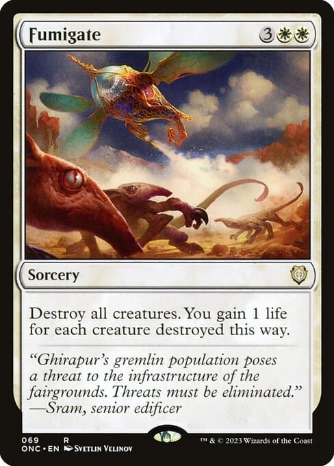 Fumigate from Phyrexia: All Will Be One Commander (Rare)