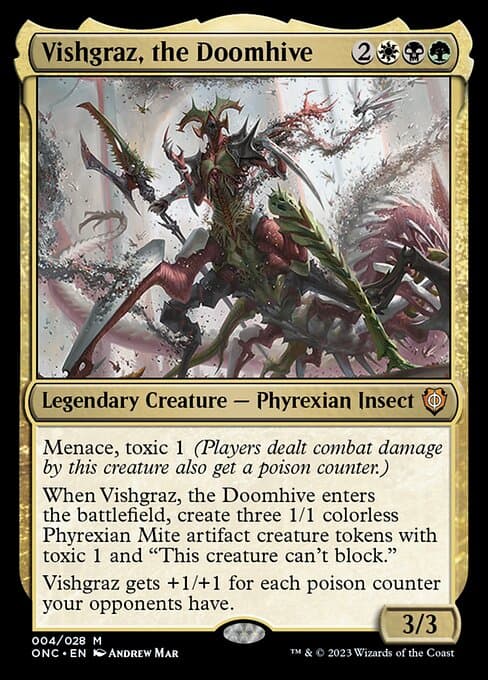 Vishgraz, the Doomhive from Phyrexia: All Will Be One Commander (Mythic)