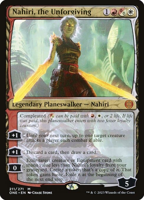 Nahiri, the Unforgiving (Mythic)