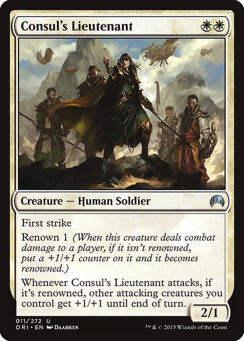 Consul's Lieutenant from Magic Origins (Uncommon)