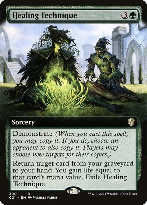 Healing Technique from Commander 2021 (Rare)