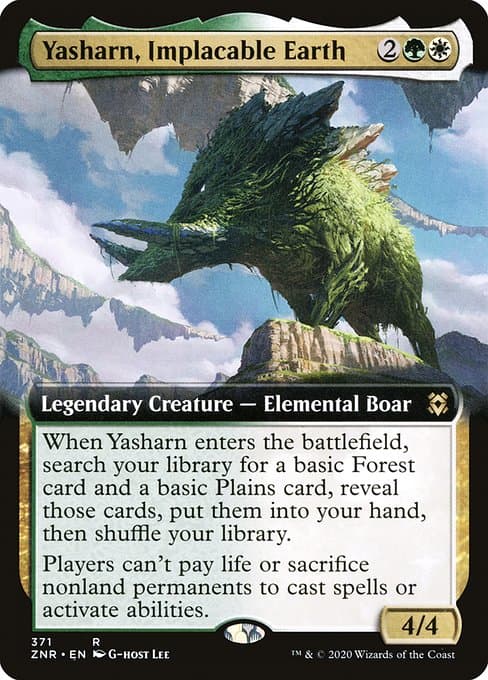 Yasharn, Implacable Earth from Zendikar Rising (Rare)