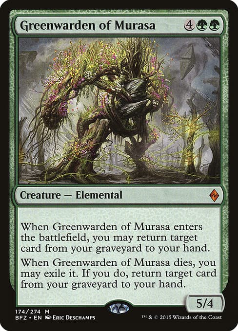 Greenwarden of Murasa from Battle for Zendikar (Mythic)