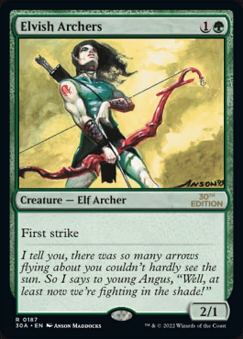 Elvish Archers from 30th Anniversary Edition (Rare)