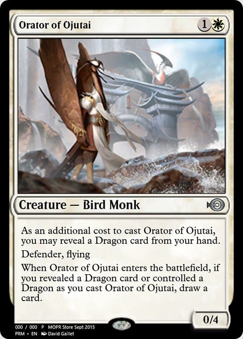 Orator of Ojutai from Magic Online Promos (Uncommon)