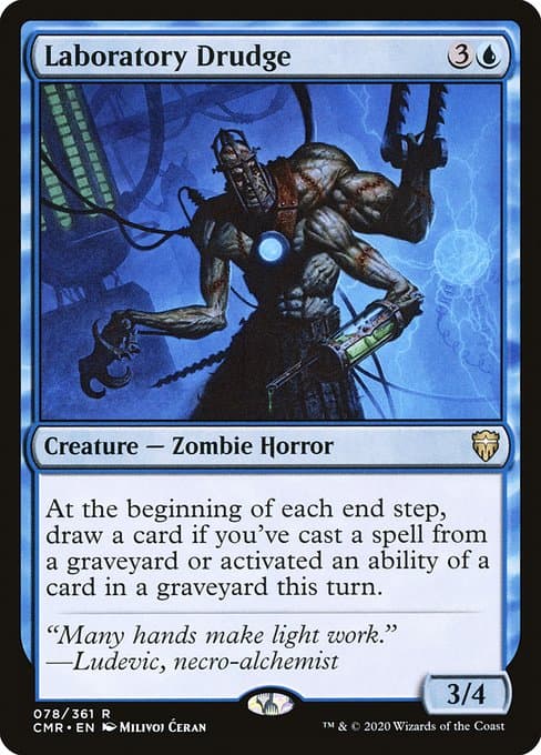 Laboratory Drudge from Commander Legends (Rare)