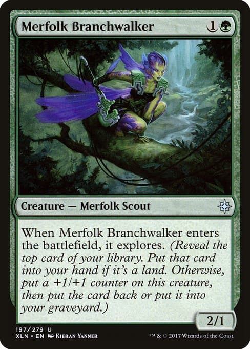 Merfolk Branchwalker from Ixalan (Uncommon)