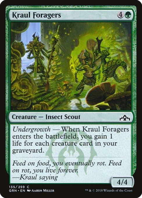Kraul Foragers from Guilds of Ravnica (Common)