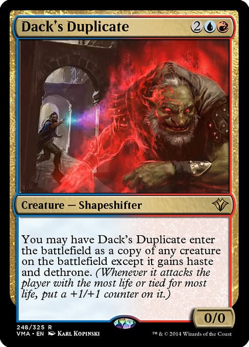 Dack's Duplicate from Vintage Masters (Rare)