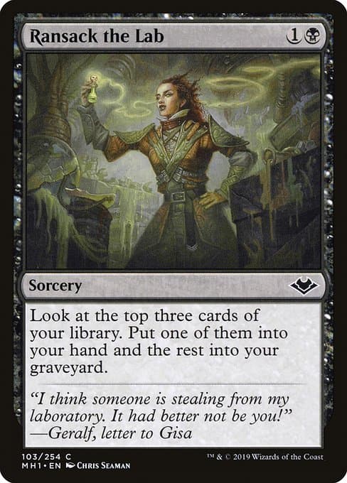 Ransack the Lab from Modern Horizons (Common)