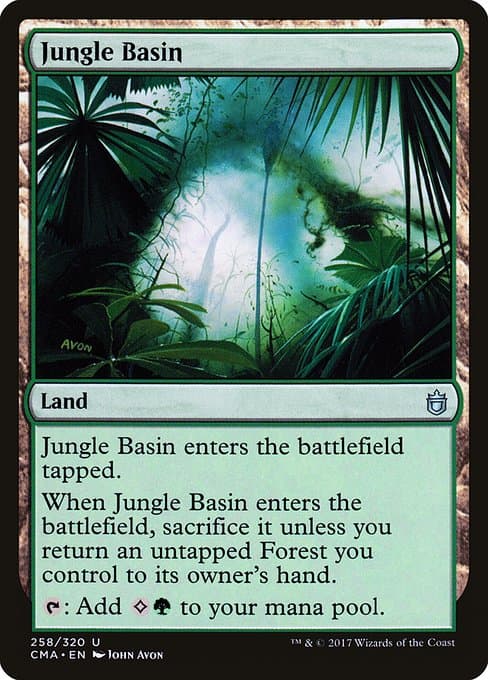 Jungle Basin from Commander Anthology (Uncommon)