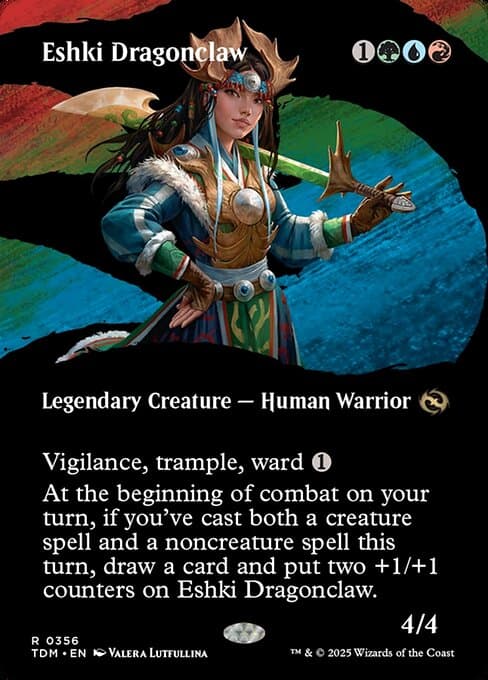 Eshki Dragonclaw from Tarkir: Dragonstorm (Rare)