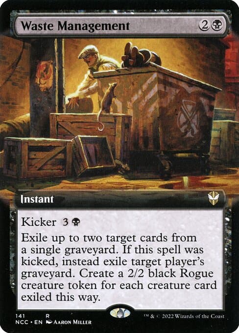 Waste Management from New Capenna Commander (Rare)