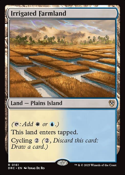 Irrigated Farmland from Aetherdrift Commander (Rare)