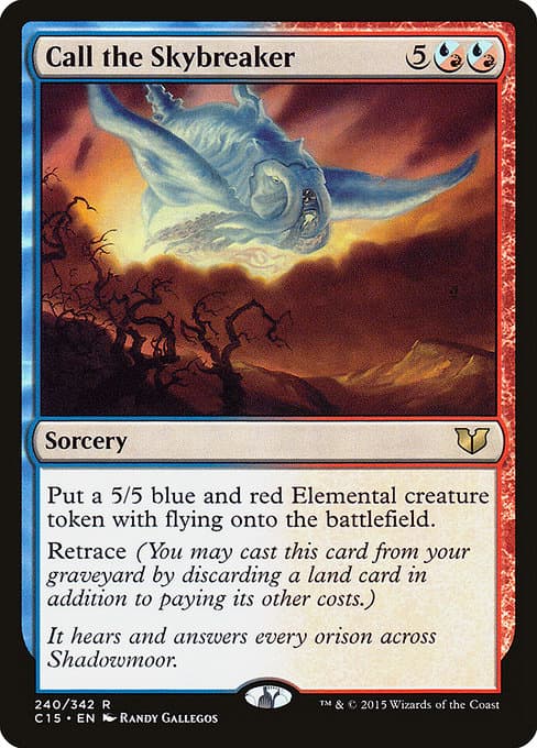 Call the Skybreaker from Commander 2015 (Rare)