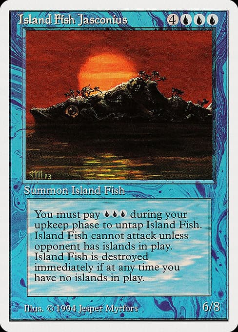 Island Fish Jasconius from Summer Magic / Edgar (Rare)