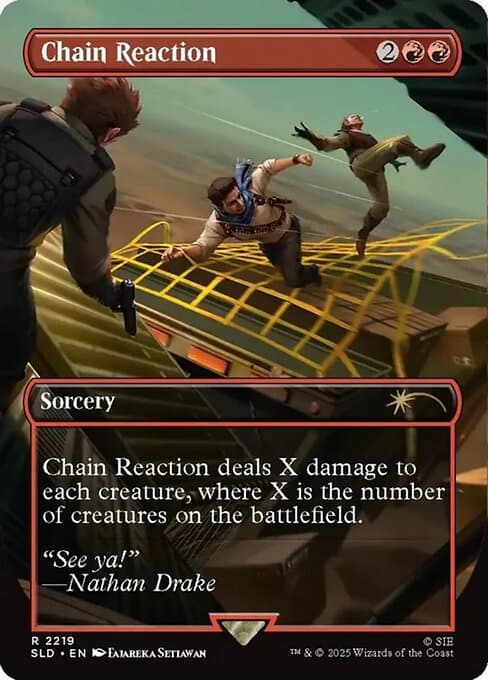 Chain Reaction from Secret Lair Drop (Rare)