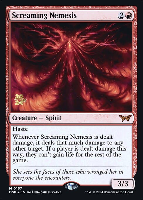 Screaming Nemesis from Duskmourn: House of Horror Promos (Mythic)