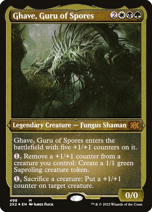 Ghave, Guru of Spores from Double Masters 2022 (Mythic)