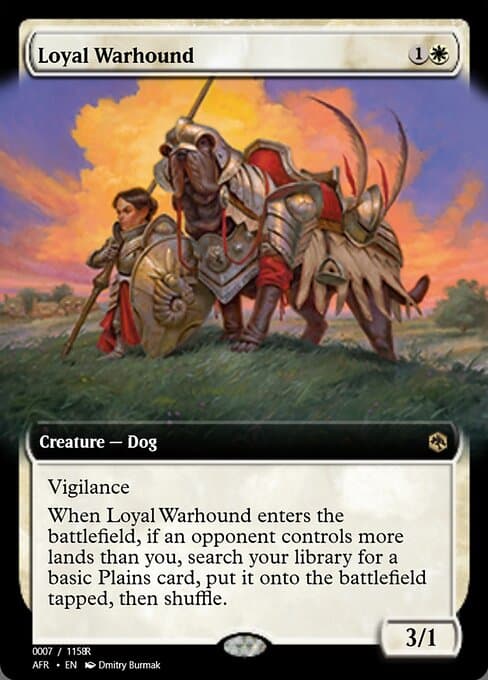 Loyal Warhound from Magic Online Promos (Rare)
