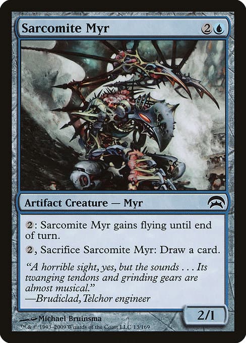 Sarcomite Myr from Planechase (Common)