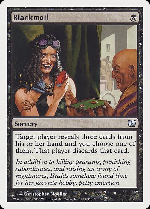 Blackmail from Ninth Edition (Uncommon)