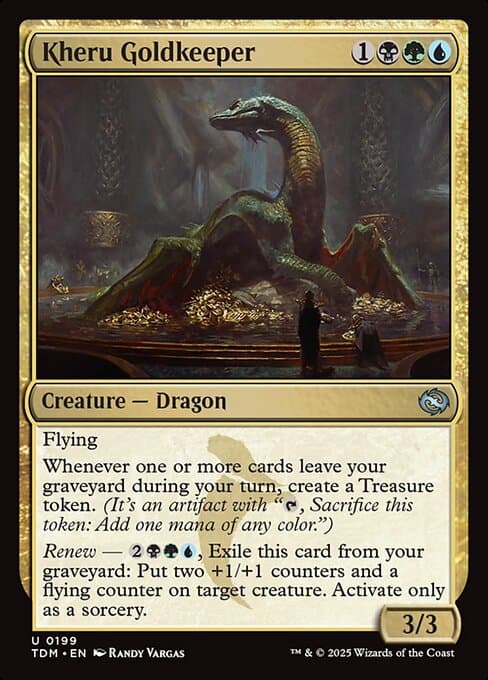 Kheru Goldkeeper from Tarkir: Dragonstorm (Uncommon)