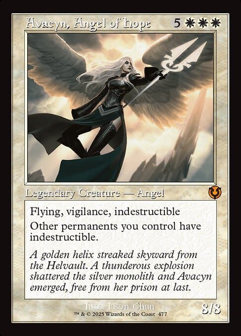 Avacyn, Angel of Hope from Innistrad Remastered (Mythic)