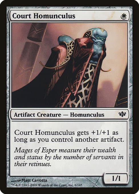 Court Homunculus from Conflux (Common)