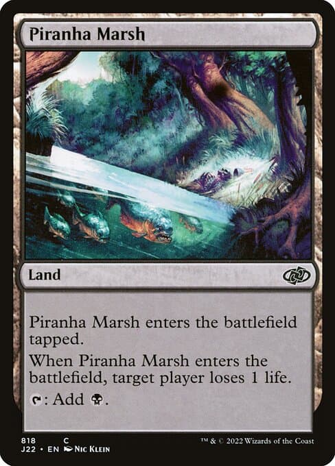 Piranha Marsh from Jumpstart 2022 (Common)