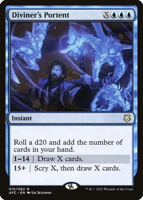 Diviner's Portent from Forgotten Realms Commander (Rare)