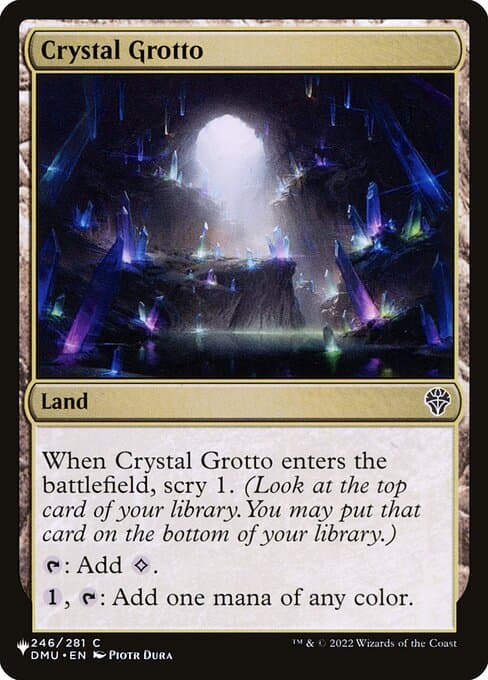 Crystal Grotto from The List (Common)