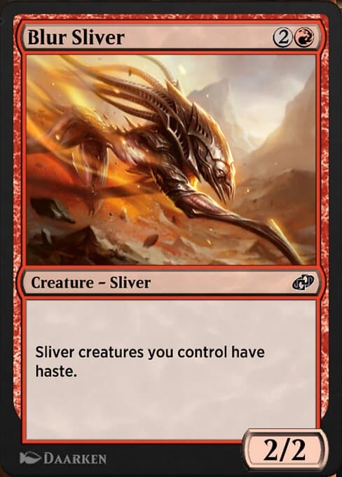 Blur Sliver from Jumpstart: Historic Horizons (Common)