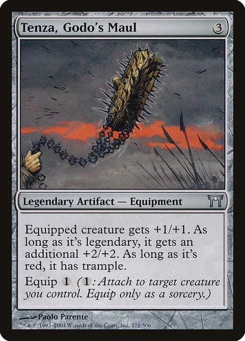 Tenza, Godo's Maul from Champions of Kamigawa (Uncommon)