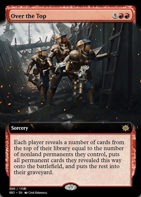 Over the Top from Magic Online Promos (Rare)