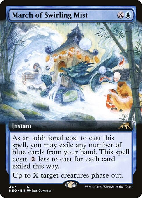March of Swirling Mist from Kamigawa: Neon Dynasty (Rare)