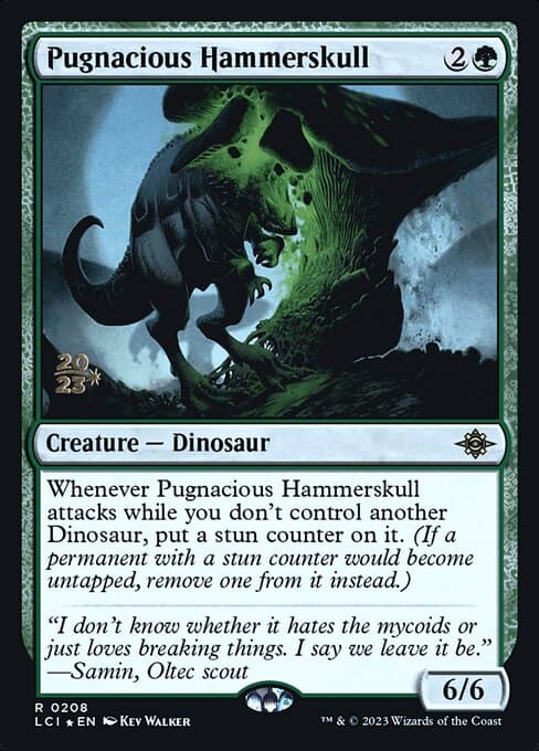Pugnacious Hammerskull from The Lost Caverns of Ixalan Promos (Rare)