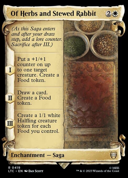 Of Herbs and Stewed Rabbit from Tales of Middle-earth Commander (Rare)