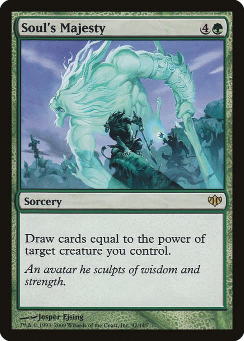 Soul's Majesty from Conflux (Rare)