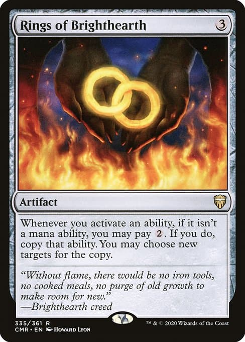 Rings of Brighthearth from Commander Legends (Rare)