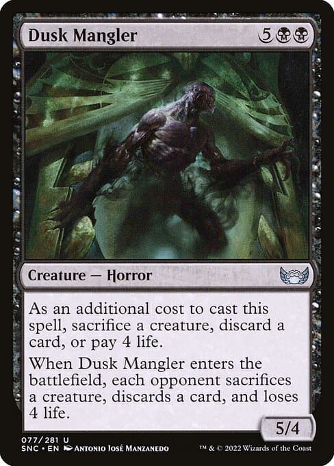 Dusk Mangler from Streets of New Capenna (Uncommon)