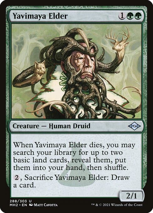 Yavimaya Elder from Modern Horizons 2 (Uncommon)