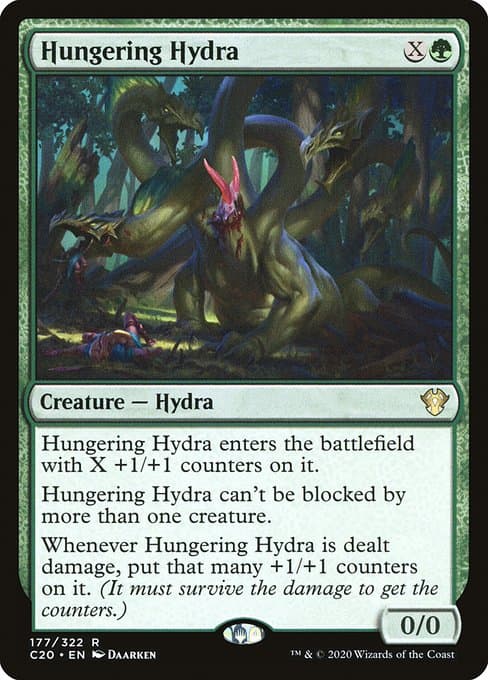 Hungering Hydra from Commander 2020 (Rare)