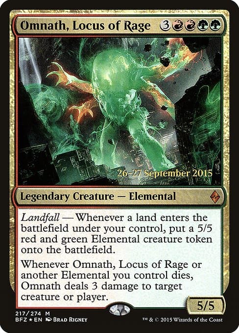 Omnath, Locus of Rage (Mythic)