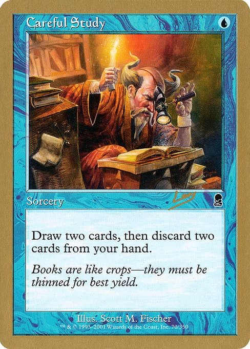 Careful Study from World Championship Decks 2002 (Common)