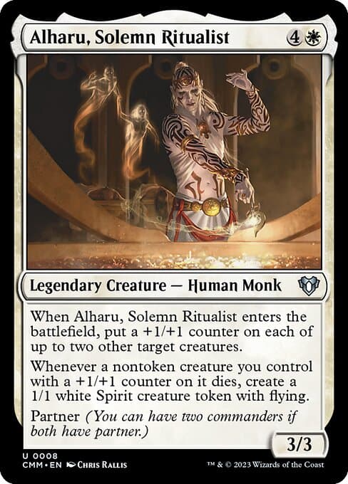 Alharu, Solemn Ritualist (Uncommon)